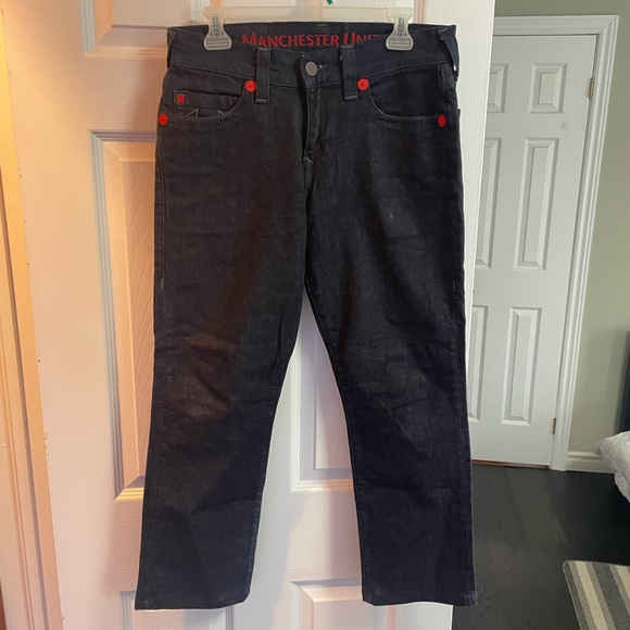 True Religion X Manchester United Jeans - Picture 2 of 7